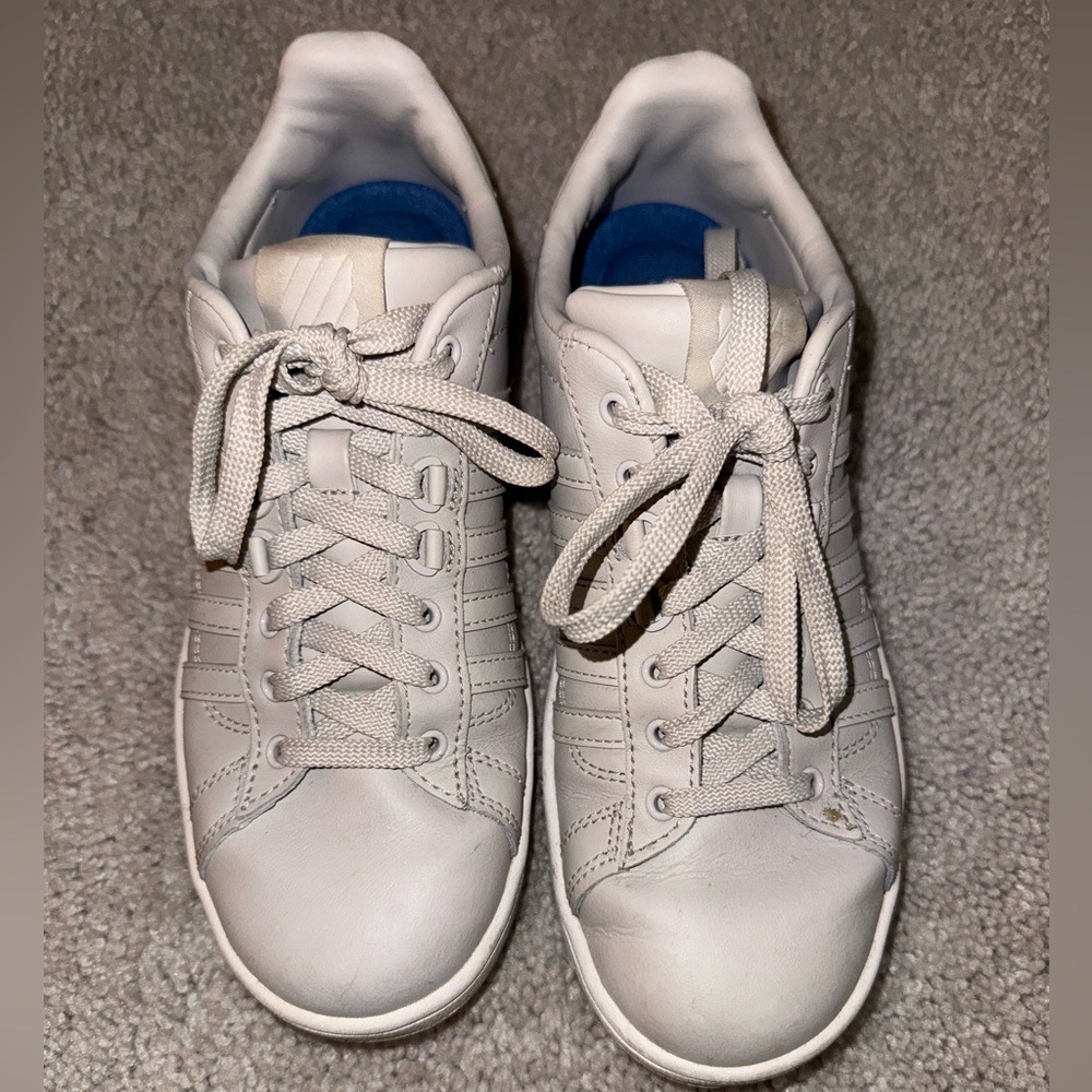 Gray K-Swiss sneakers